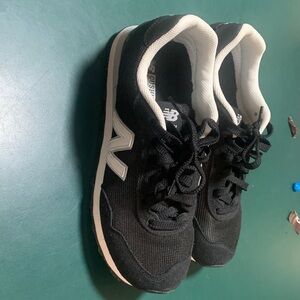 New Balance Classic Black and White Shoes